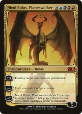 Nicol Bolas, Planeswalker card image