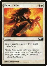 Show of Valor card image