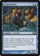 Coral Merfolk card image