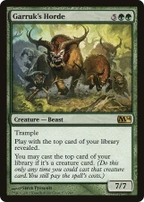 Garruk’s Horde card image