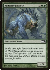 Rumbling Baloth card image