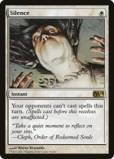 Silence card image