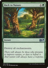 Back to Nature card image
