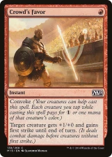 Crowd’s Favor card image
