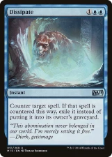 Dissipate card image