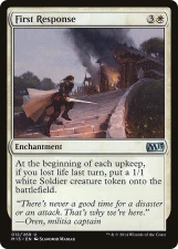 First Response card image