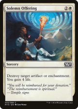Solemn Offering card image