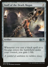 Staff of the Death Magus card image