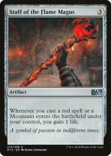 Staff of the Flame Magus card image