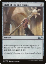 Staff of the Sun Magus card image