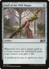 Staff of the Wild Magus card image