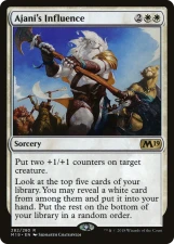 Ajani’s Influence card image