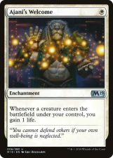 Ajani’s Welcome card image