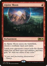 Alpine Moon card image