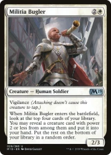 Militia Bugler card image