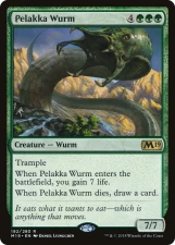 Pelakka Wurm card image