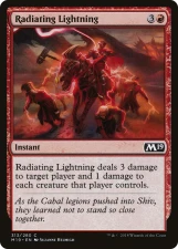 Radiating Lightning card image