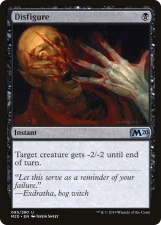 Disfigure card image