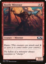Hostile Minotaur card image