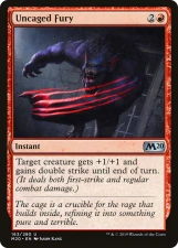 Uncaged Fury card image