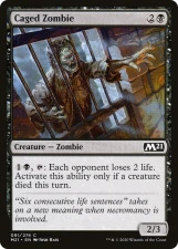 Caged Zombie card image