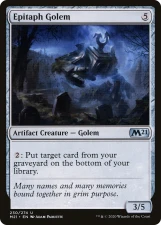 Epitaph Golem card image