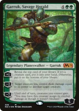 Garruk, Savage Herald card image