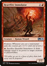 Heartfire Immolator card image