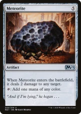 Meteorite card image