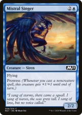 Mistral Singer card image