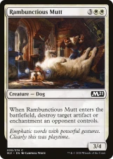 Rambunctious Mutt card image