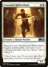 Seasoned Hallowblade card image