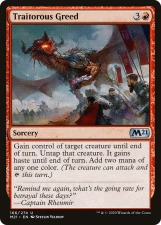 Traitorous Greed card image