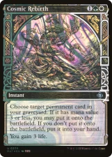 Cosmic Rebirth card image