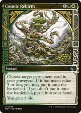 Cosmic Rebirth card image