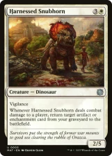 Harnessed Snubhorn card image