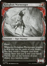 Kolaghan Warmonger card image