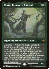 Nissa, Resurgent Animist card image