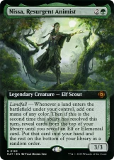 Nissa, Resurgent Animist card image