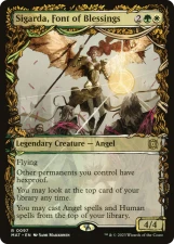 Sigarda, Font of Blessings card image