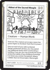 Abbot of the Sacred Meeple card image