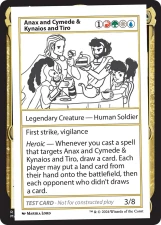 Anax and Cymede & Kynaios and Tiro card image