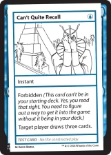 Can’t Quite Recall card image