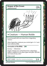 Keeper of the Crown // Coronation of the Wilds card image