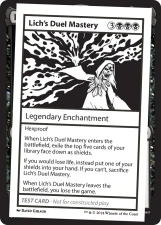 Lich’s Duel Mastery card image