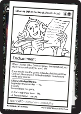 Liliana’s Other Contract // Liliana’s Undead Minion card image