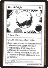 Orb of Origin card image