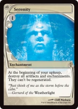 Serenity card image