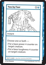 Two by Four card image