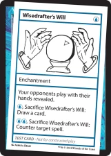 Wisedrafter’s Will card image